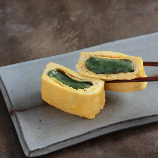 草餅入り卵焼き
